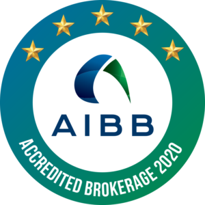 AIBB Brokerage Accreditation Logos 2020 Approved 5 Star
